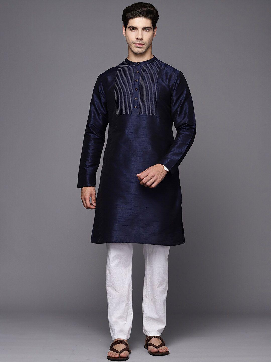 indo era mandarin collar kurta