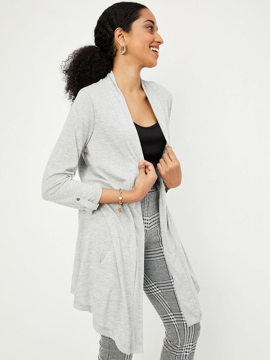 max women longline shrug