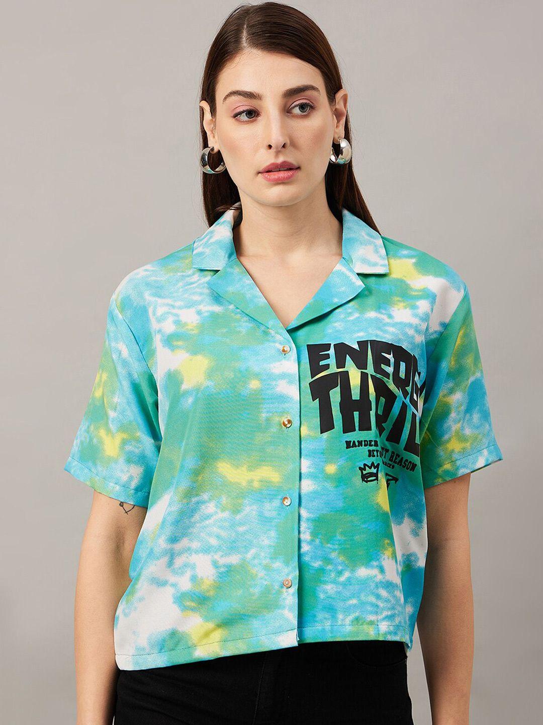 the roadster lifestyle co tie & dye printed shirts