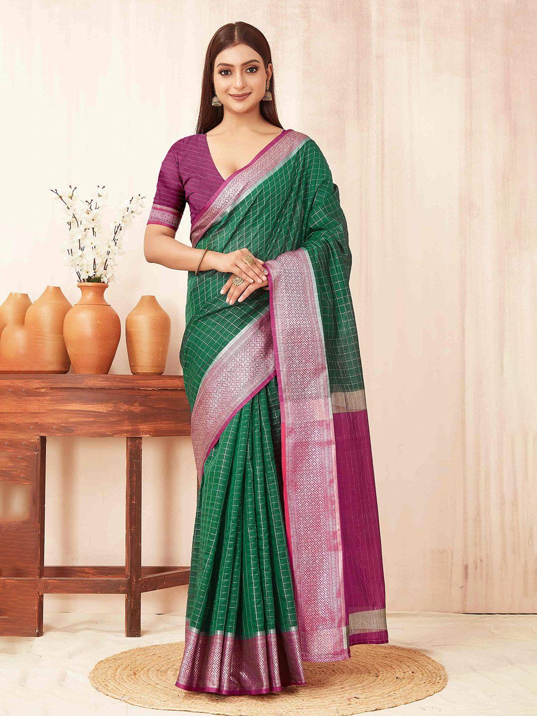 silk land woven design zari silk blend banarasi saree