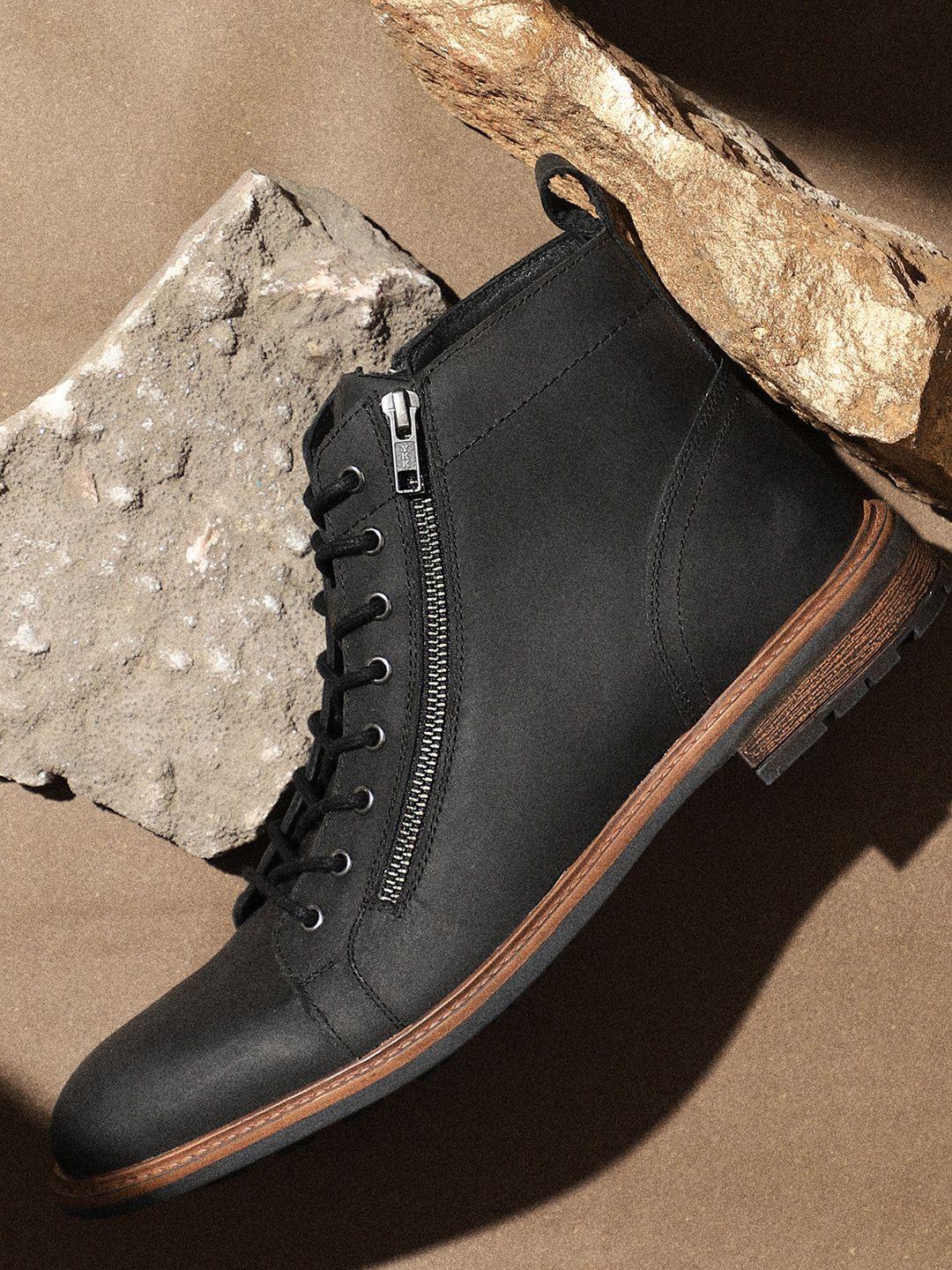 jack & jones block-heeled regular boots