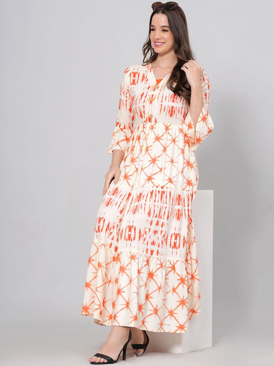 dressar print maxi dress