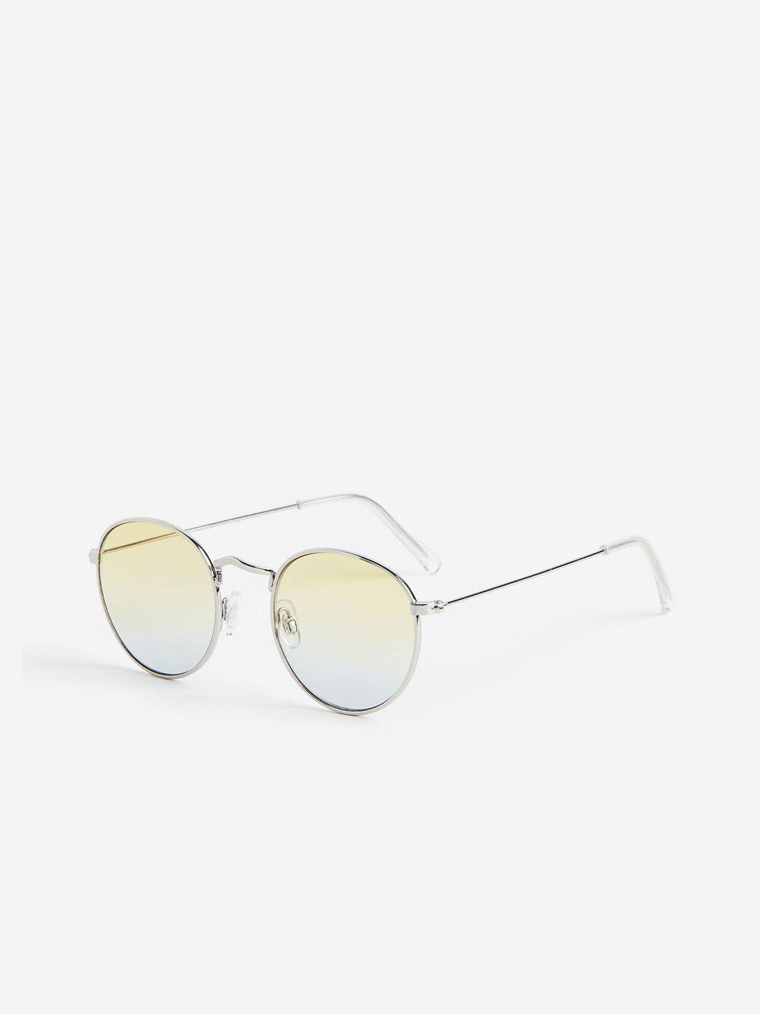 h&m men uv-protected round sunglass