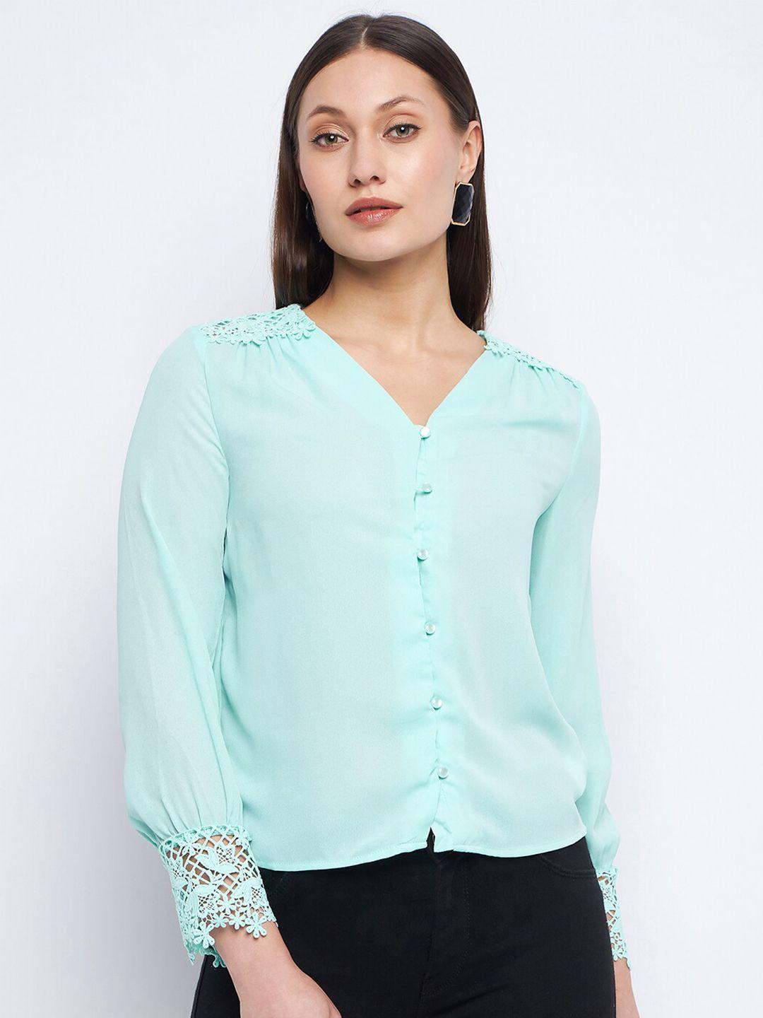 madame puff sleeve shirt style top