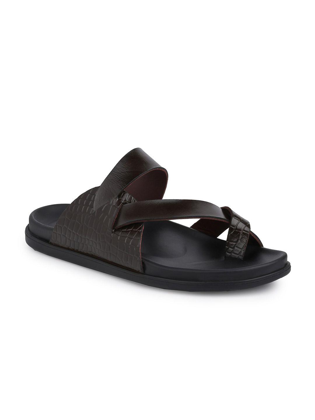 birgos leather one toe comfort sandals