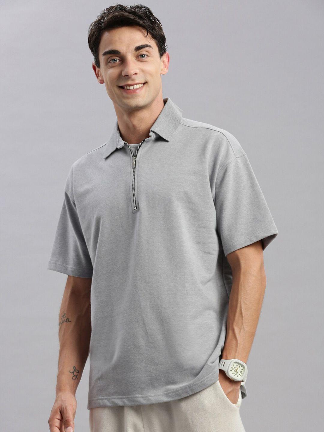 madsto men polo collar pockets t-shirt