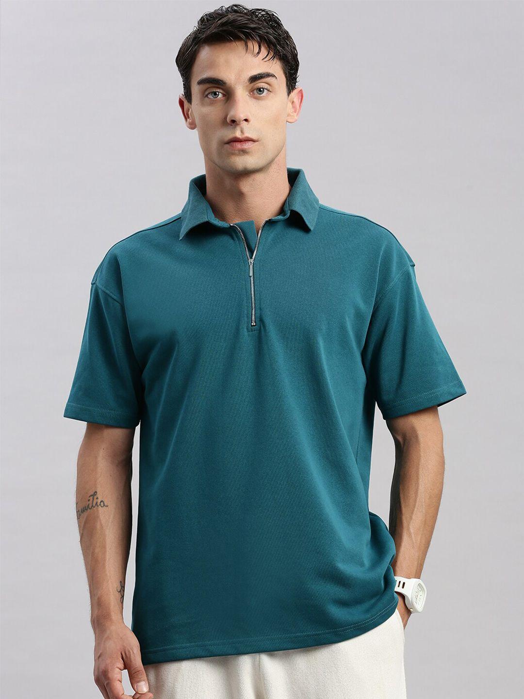 madsto men polo collar pockets t-shirt