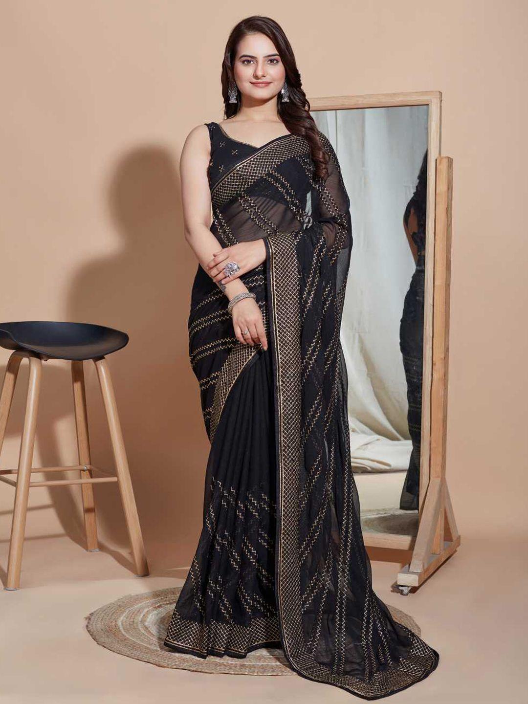 vairagee embroidered saree