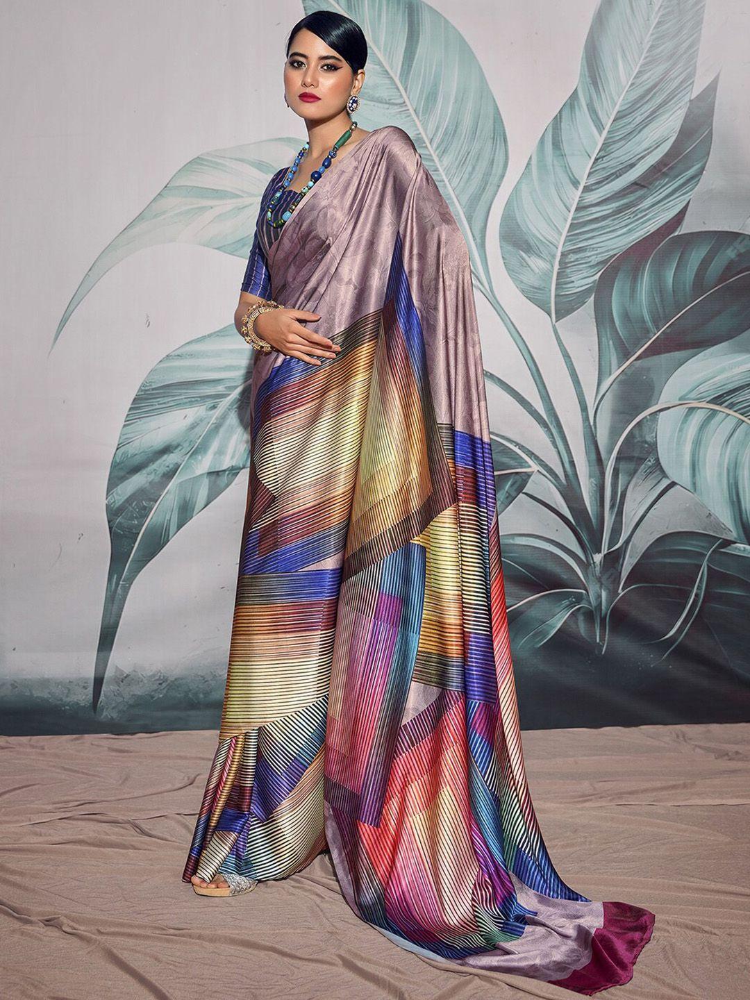 mitera satin fusion sungudi saree