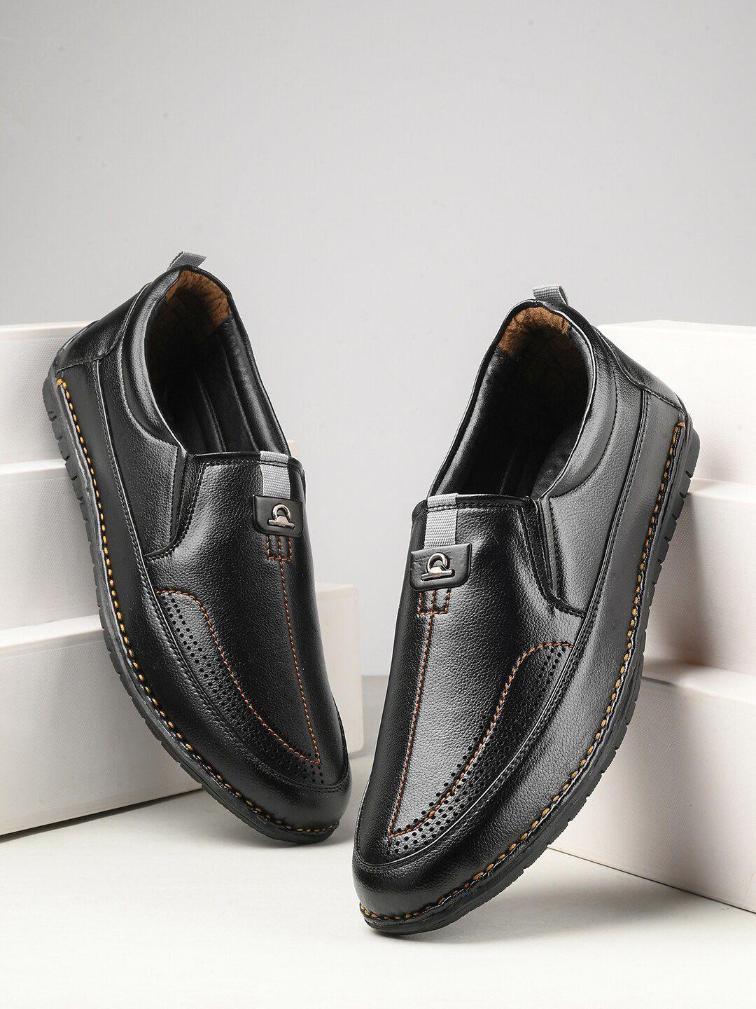 here&now men formal slip-on shoes