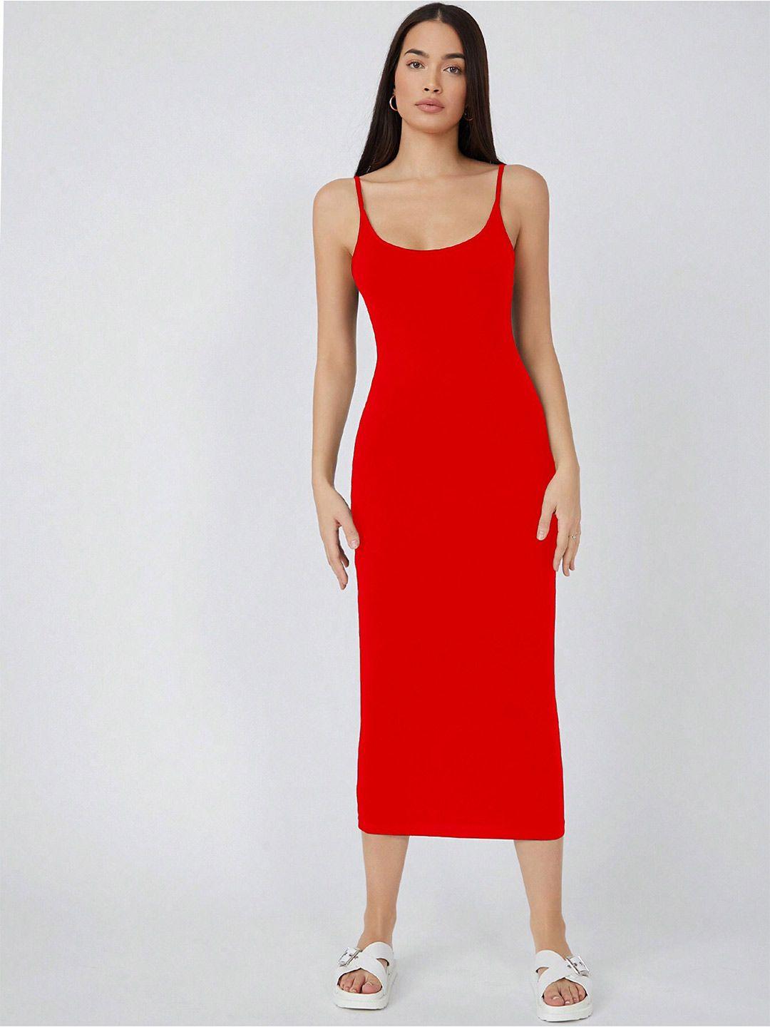 aahwan sheath midi dress