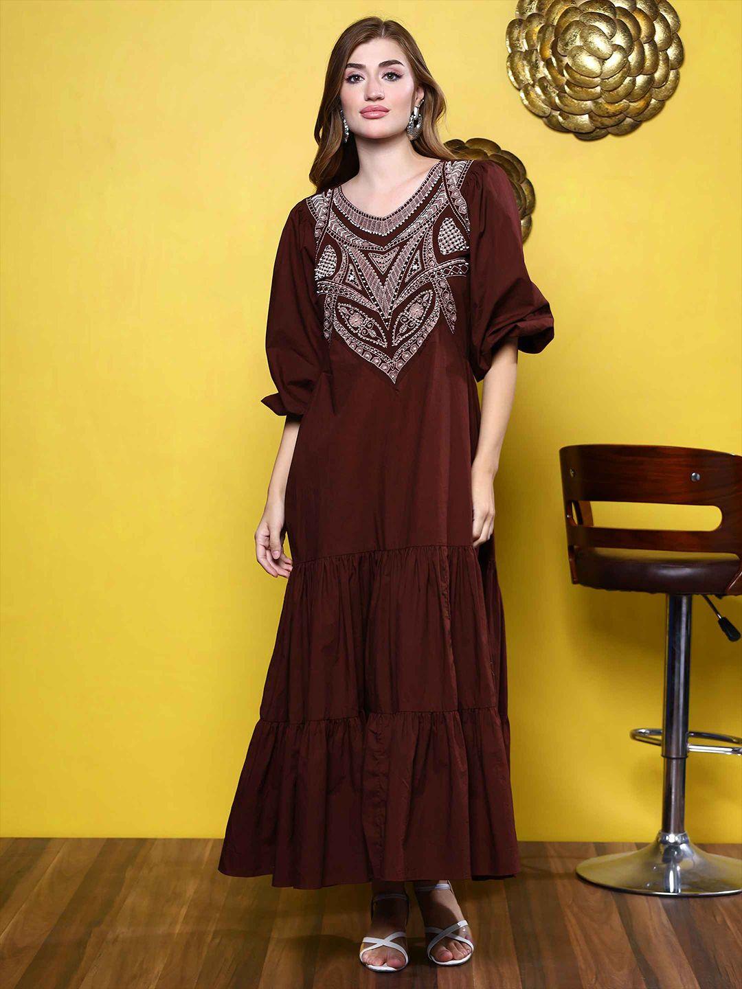 amagyaa a-line maxi dress