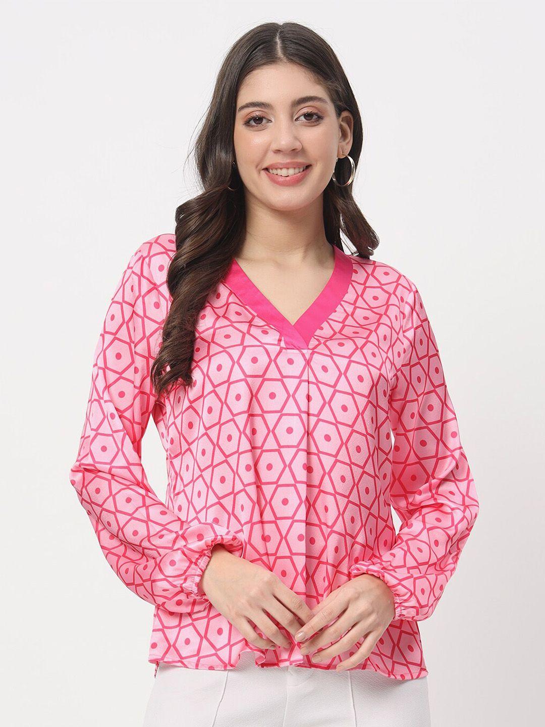 angloindu print top