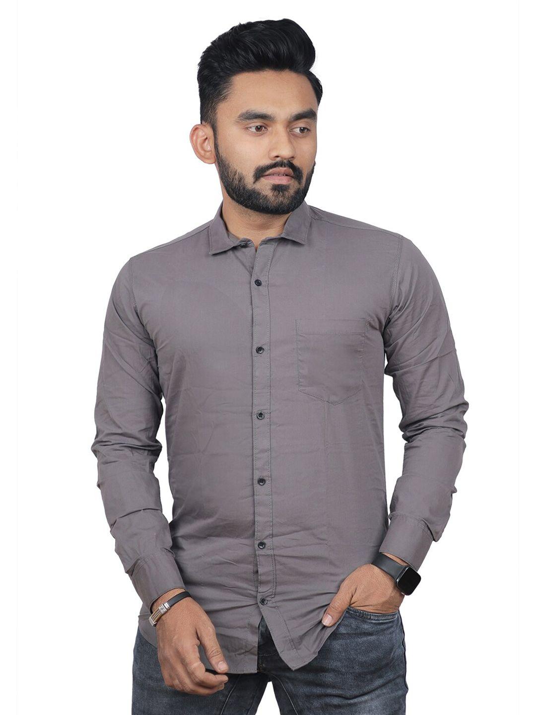 baesd men relaxed opaque casual shirt