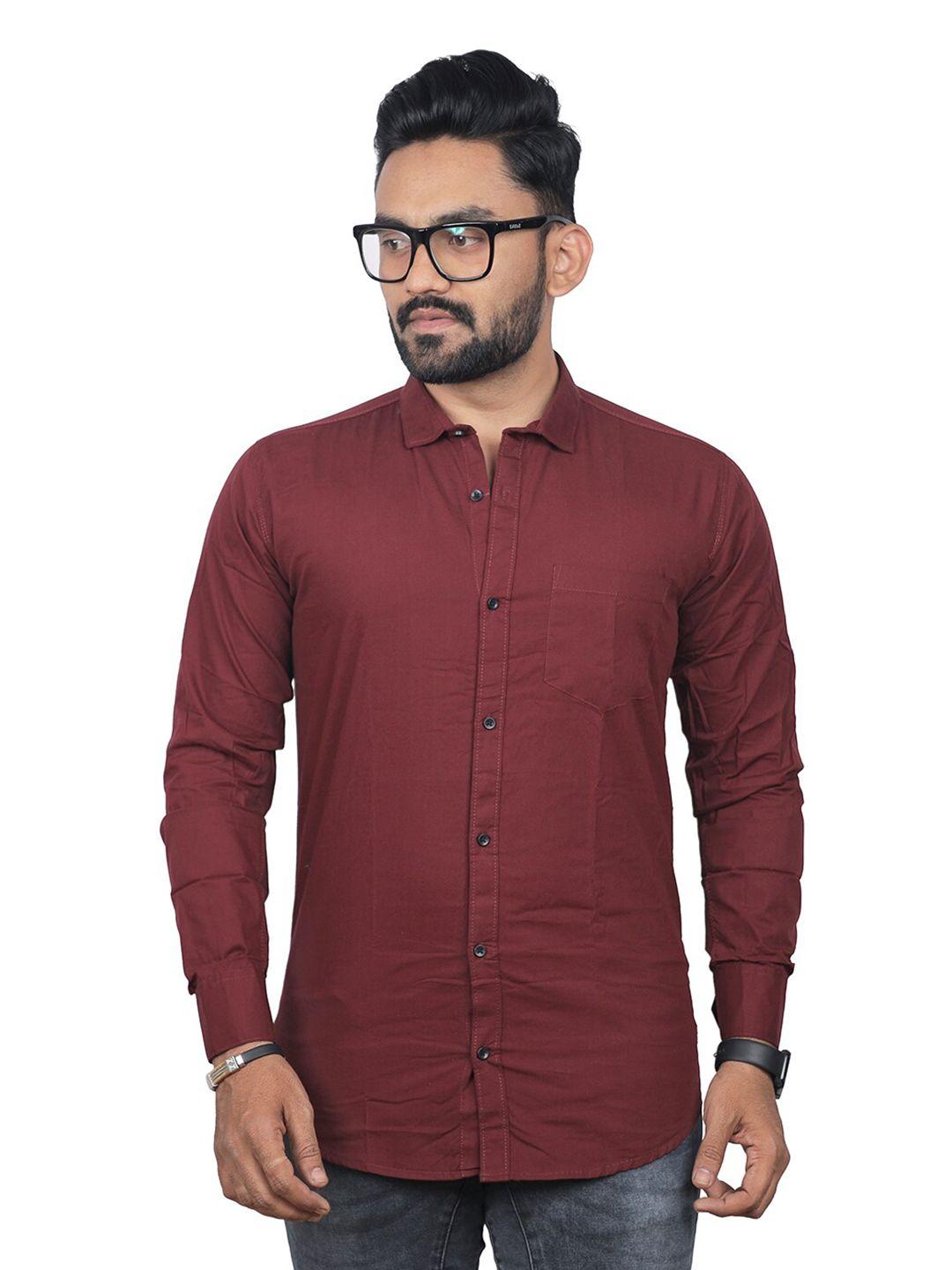 baesd men relaxed opaque casual shirt