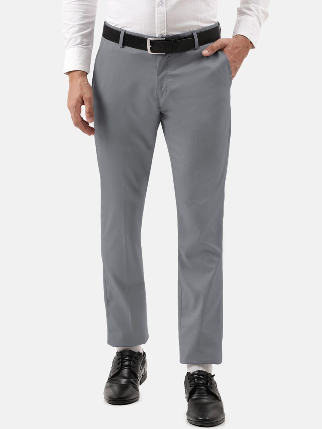 ivoc men slim fit trousers