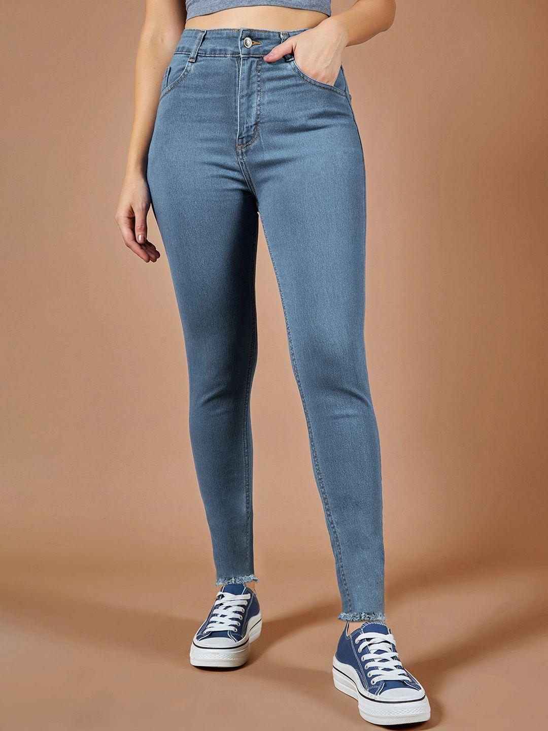 the roadster lifestyle co skinny-fit no fade stretchable jeans