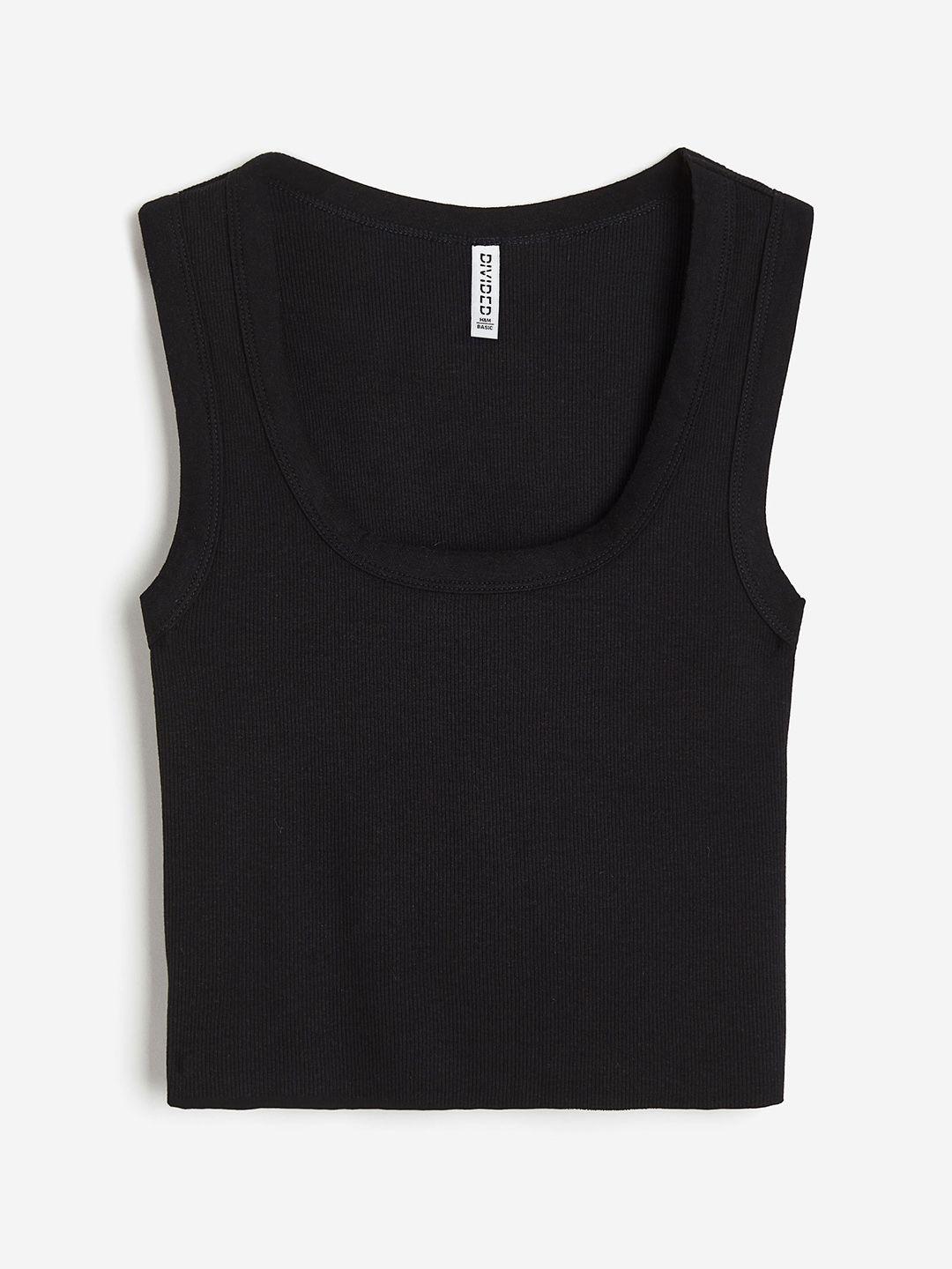 h&m women short vest top