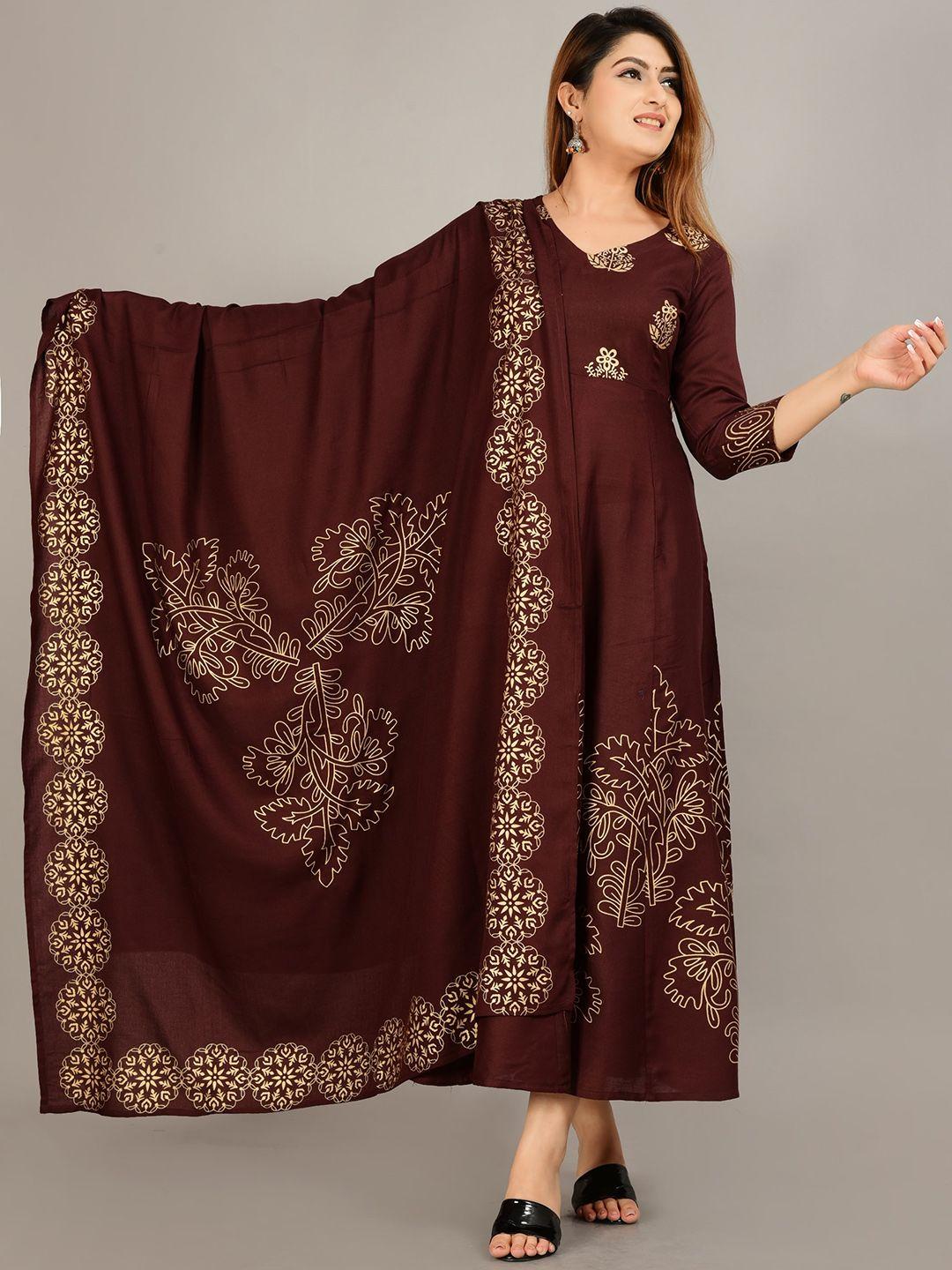 kalini women ethnic motifs embroidered floral kurta