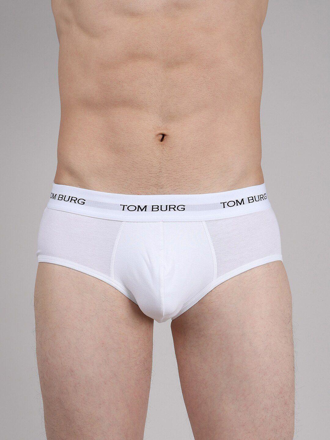 tom burg brand logo details anti-odour basic briefs cb01w