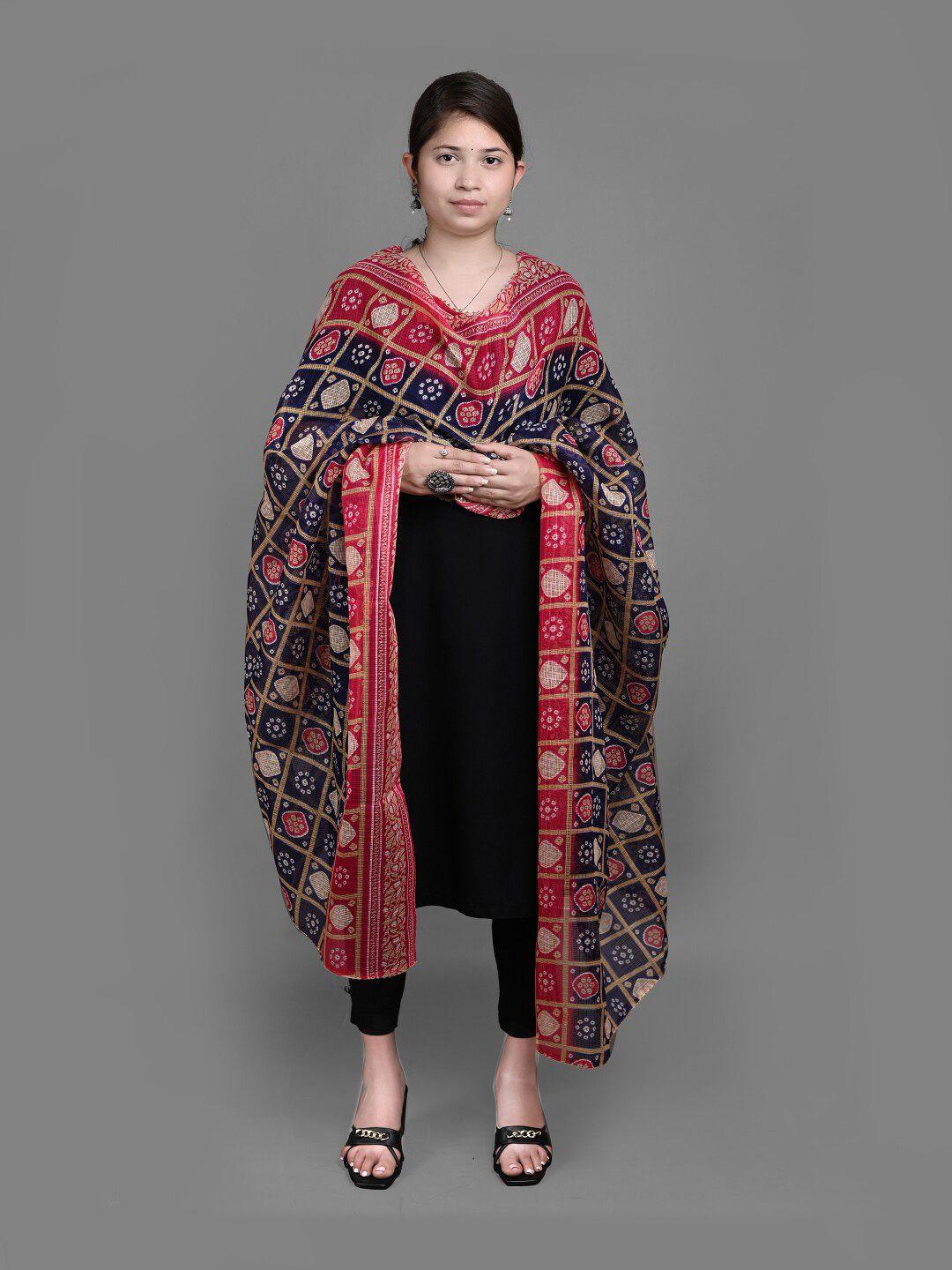 apratim bandhani printed dupatta