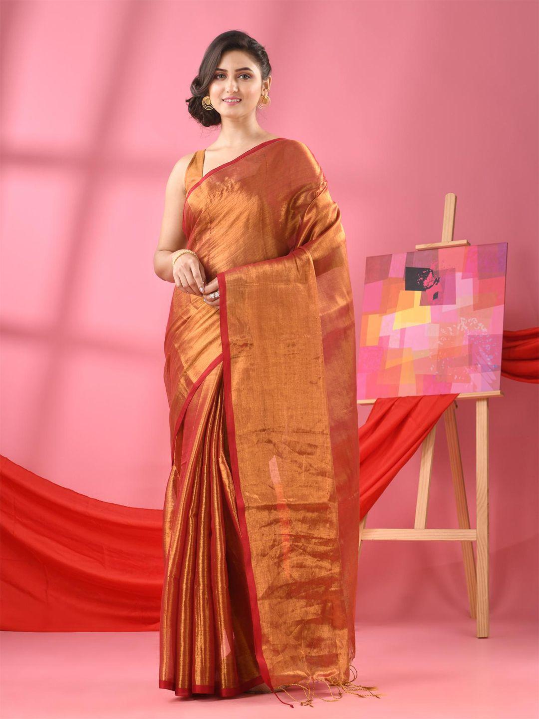 angoshobha zari pure cotton saree