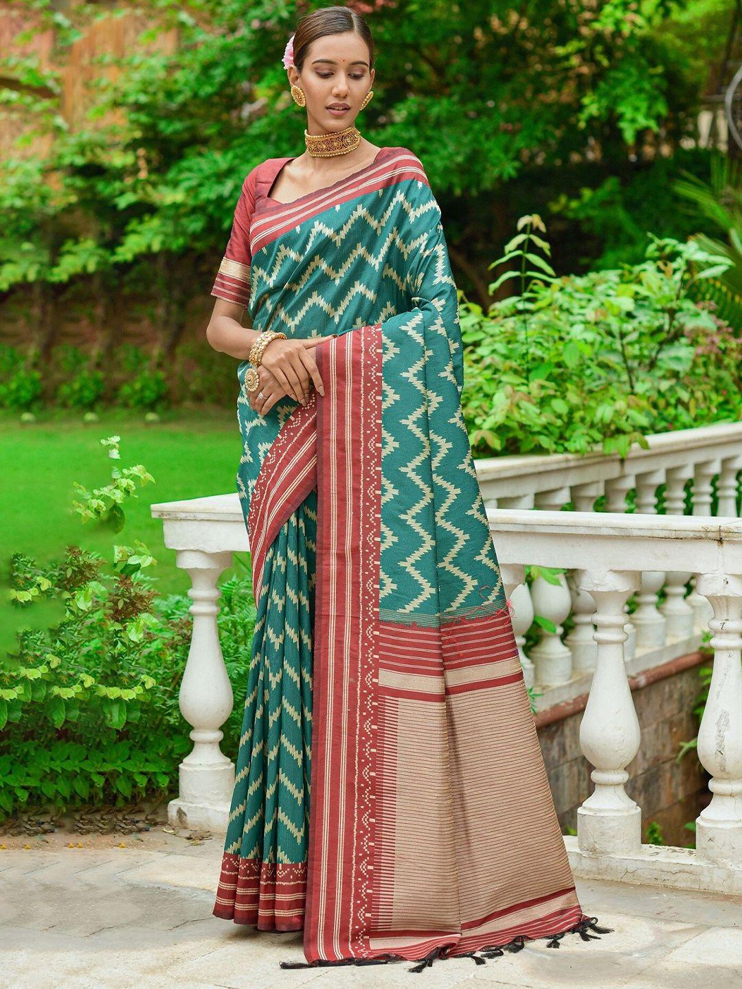 mitera silk blend saree