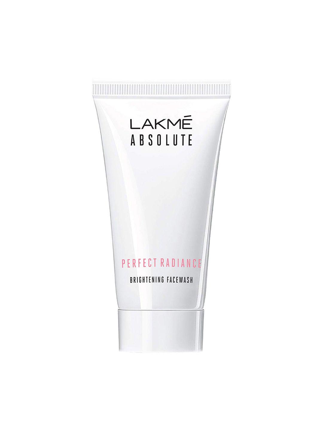 lakme absolute perfect radiance skin lightening face wash - 50 g