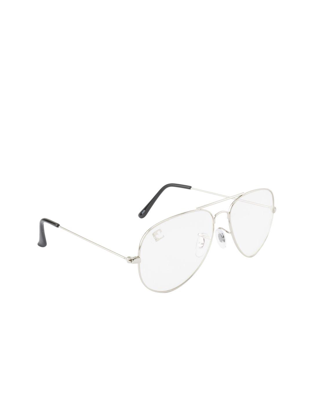 clark n palmer unisex transparent aviator sunglasses cnp-sb-755