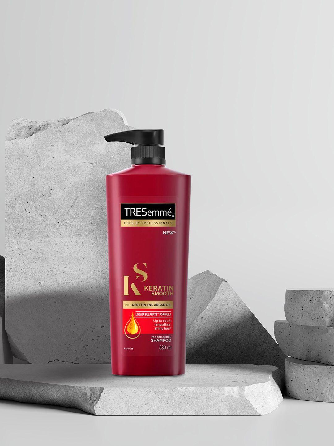 tresemme keratin smooth shampoo with argan oil 580 ml