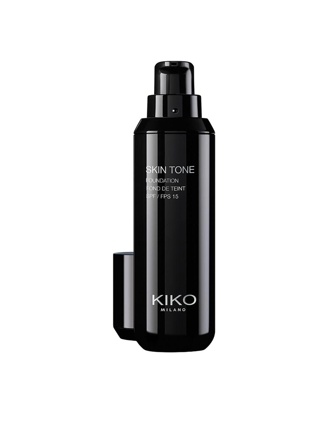 kiko milano skin tone foundation spf 15 n 80 30ml