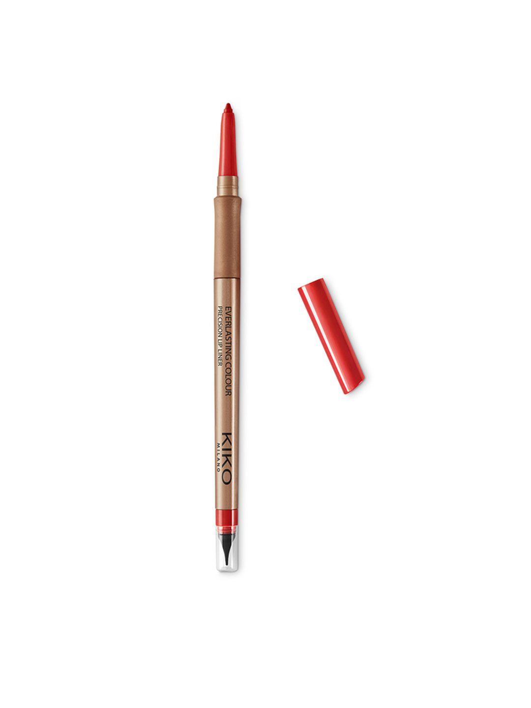 kiko milano everlasting colour precision lip liner - 411 red