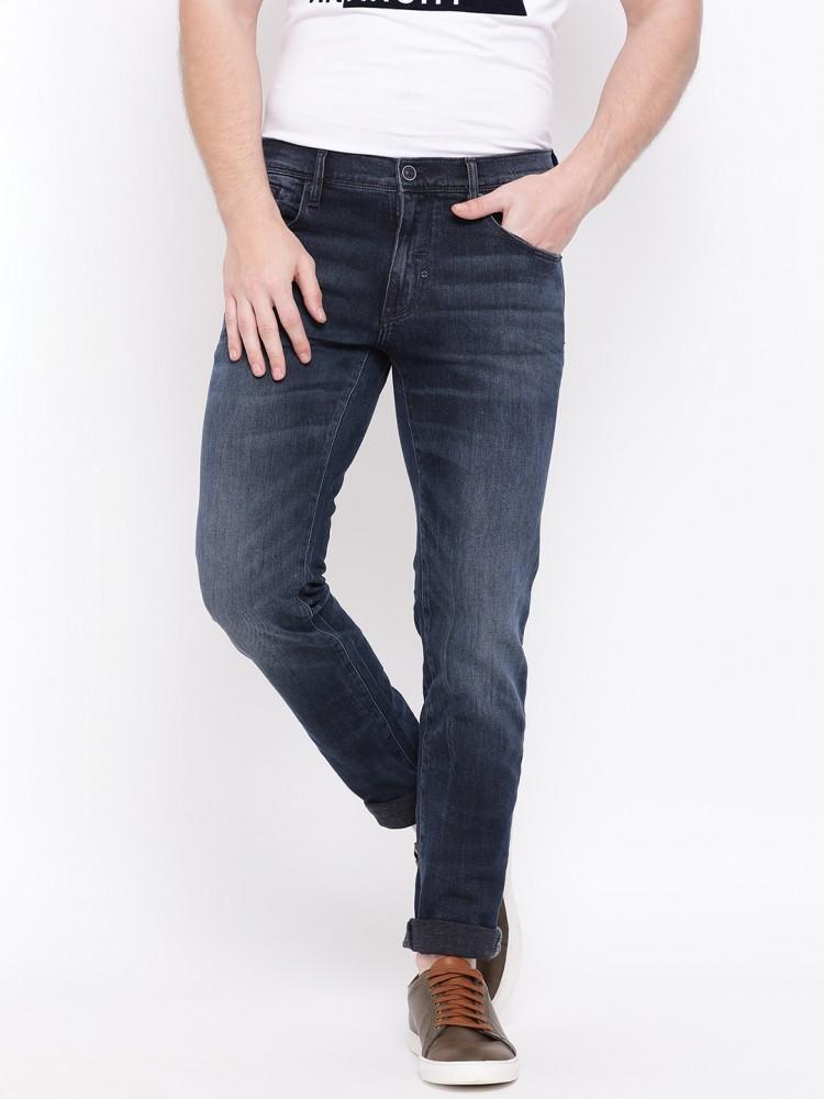 blue skinny fit jeans