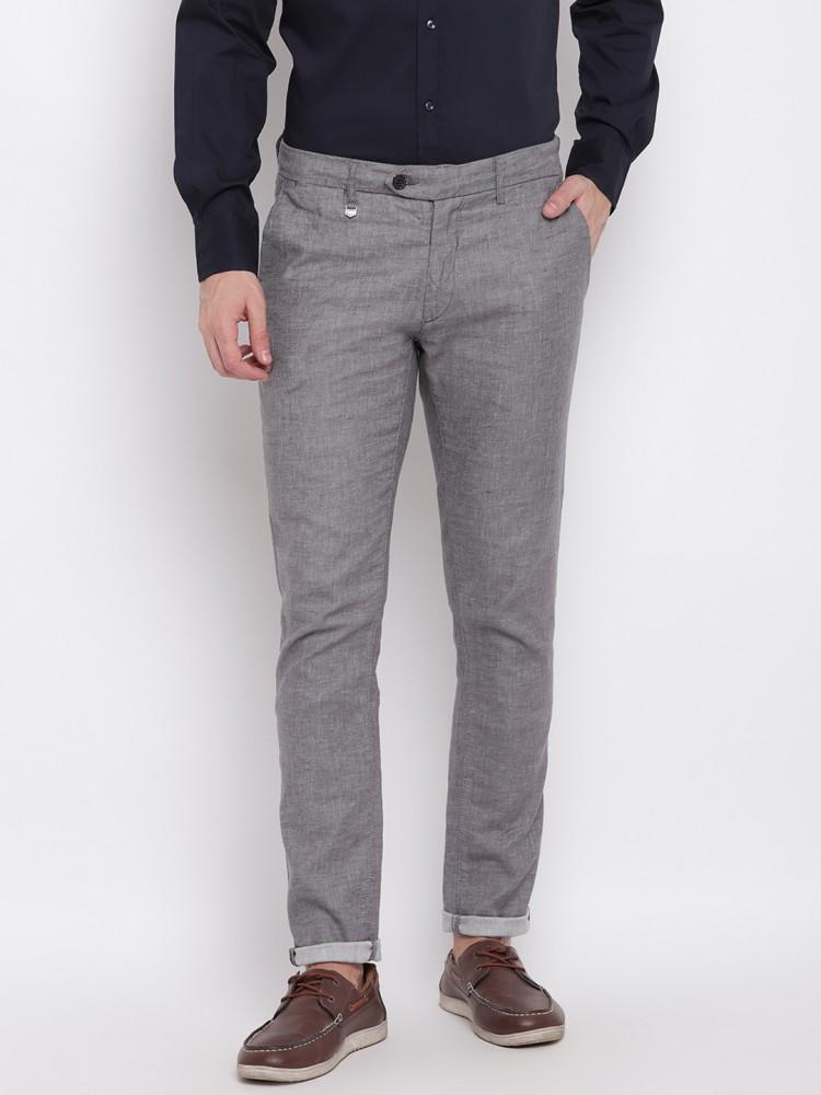 grey skinny fit trouser