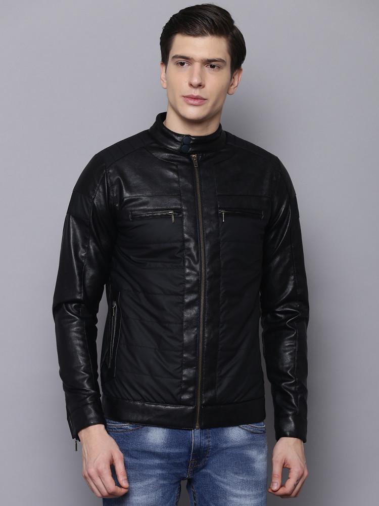 black solid jacket