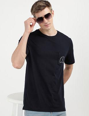 hilfiger arch pocket t-shirt