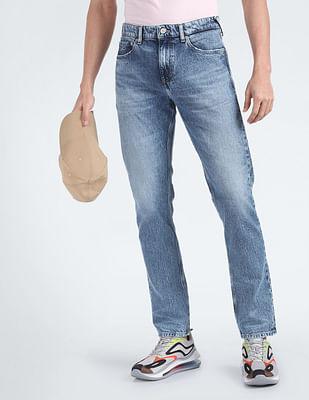 scanton slim acid wash jeans