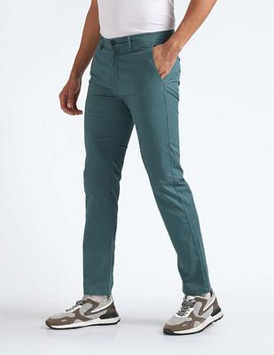 solid twill chinos