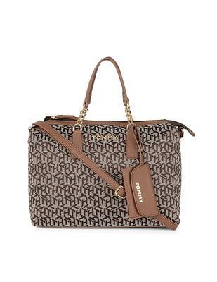 cube jacquard brielle bowler bag