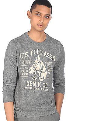 crew neck long sleeve t-shirt