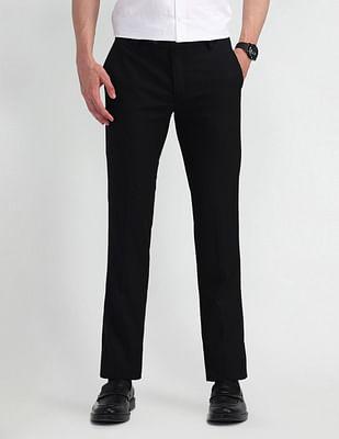 tapered fit regular trousers