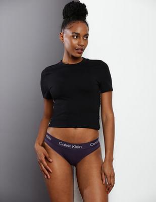 branded waist bikini panties