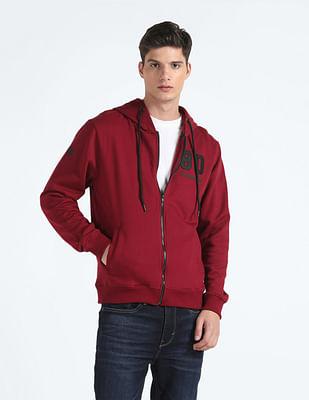 zip up hooded jacket