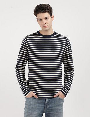 regular breton stripe long sleeve t-shirt