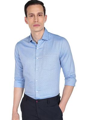 twill weave manhattan slim fit shirt