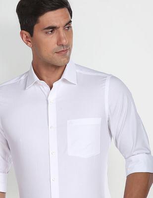 patterned twill pure cotton shirt