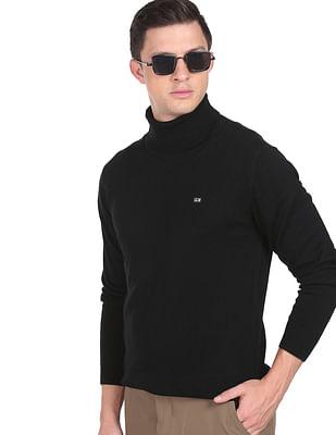 turtleneck long sleeve sweater