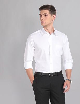 dobby sartorial formal shirt