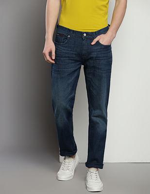 mid rise ryan straight fit jeans