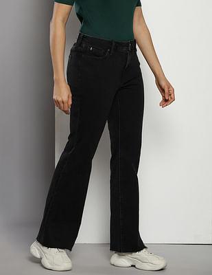 clean look bootcut jeans